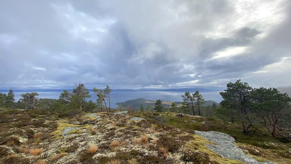 Fra Navlen mot Trondheimsfjorden.