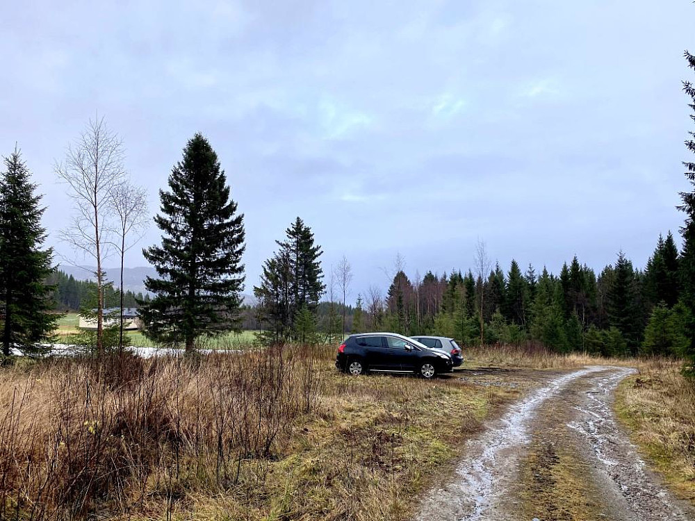 Greit å parkere.