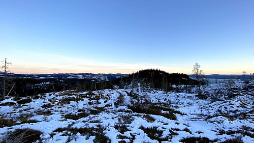 Bjørnahaugen der borte.