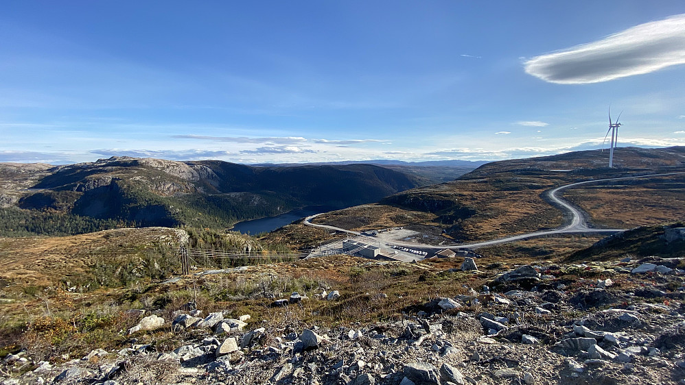 Ned mot hovedanlegget(sentralen).
