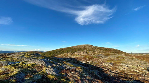 Nærmer meg toppen no.