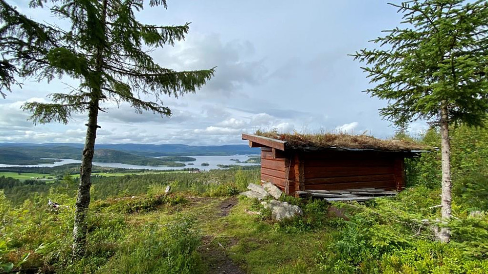 Gapahuken oppi Rotalia er et turmål på årets trimpoeng app.