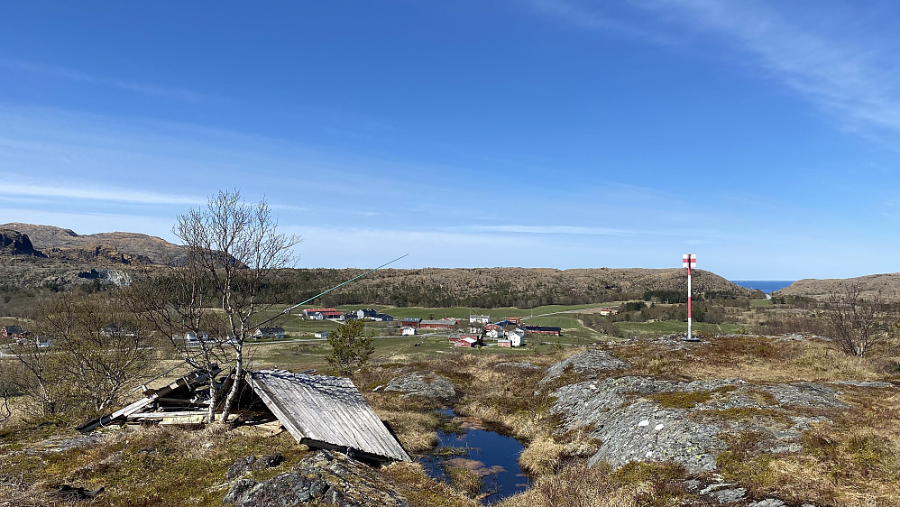 Toppen av Olberget ligger ikke så høyt over havnivå  men med en meget fin utsikt!