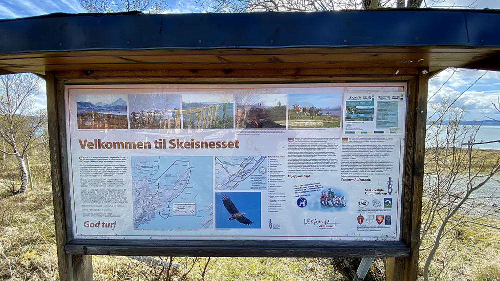 Her får du en full oversikt over hele Skeisneset
