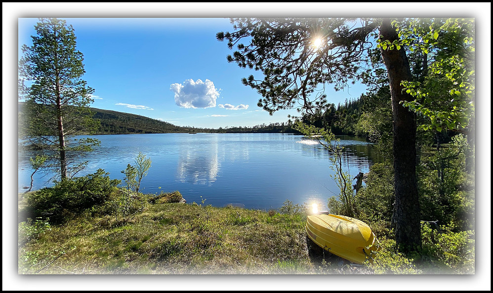 Idyllisk ved Gorrtjønna.