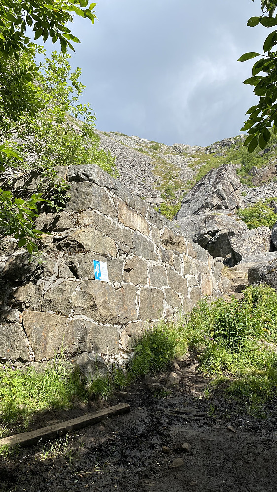 Det gamle vannreservoaret.