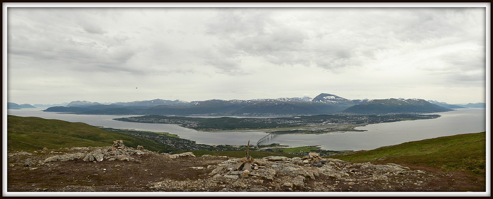 Panorama fra Finnlandsfjellet.