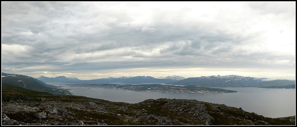 Panorama over Tromsøya.