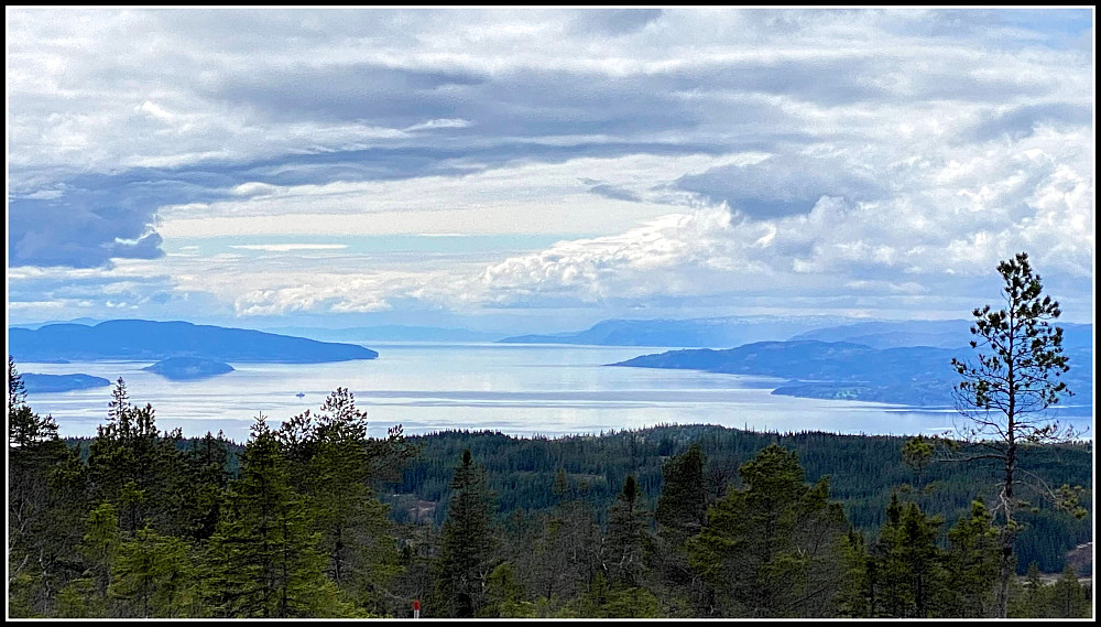 Stille fjord i dag.