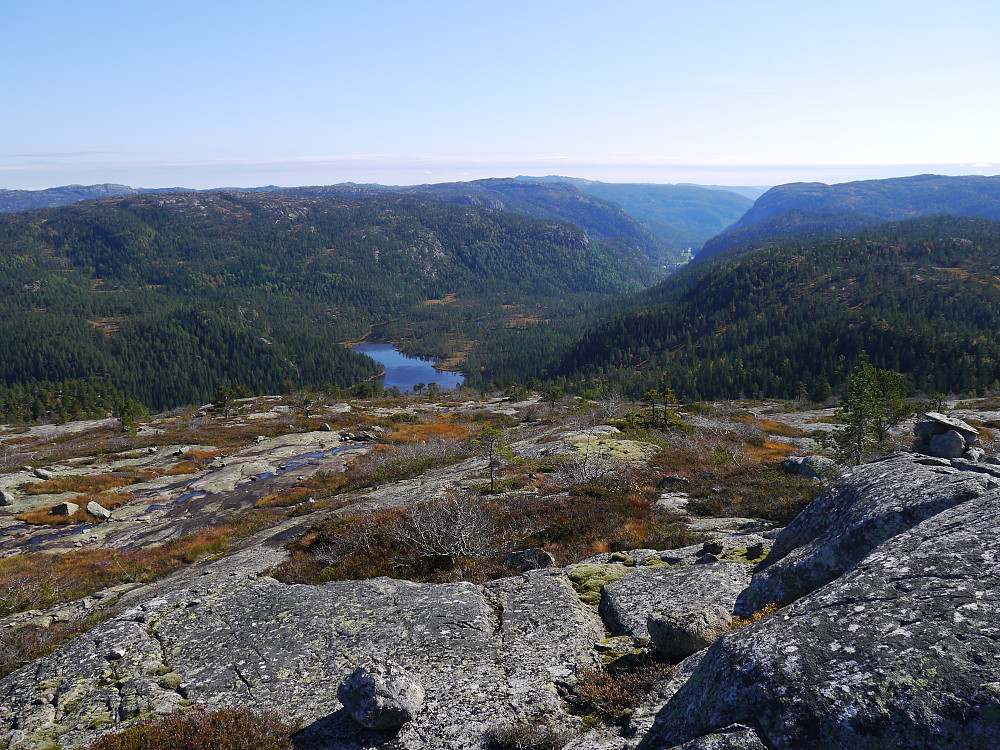 Nedover dalføret