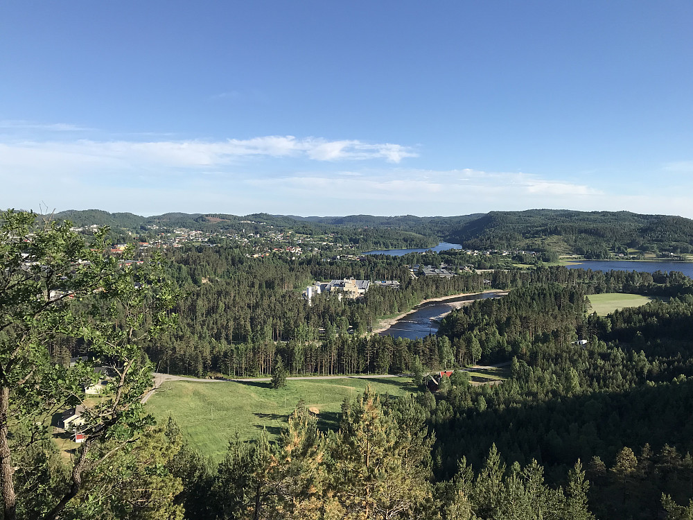 Utsikt fra Nyhusfjella