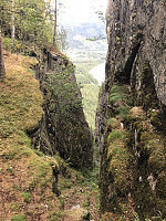 Skaret mellom Einang og Homfjellet