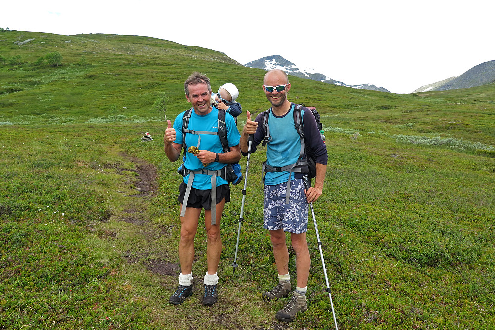 Joso sherpa, Vinjar og boven på vei til Storbekkhøa.