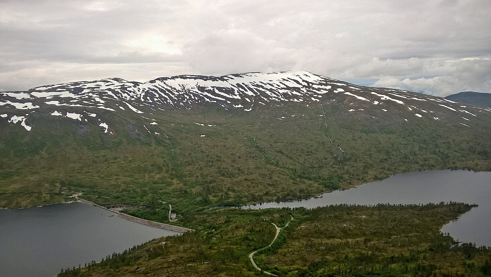Gråsjøen, Foldsjøen og Tindfjellet