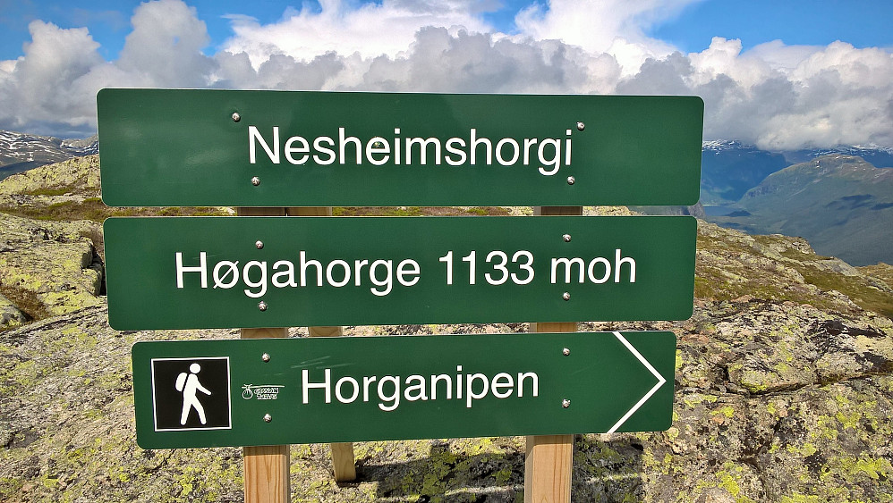 Info på toppen