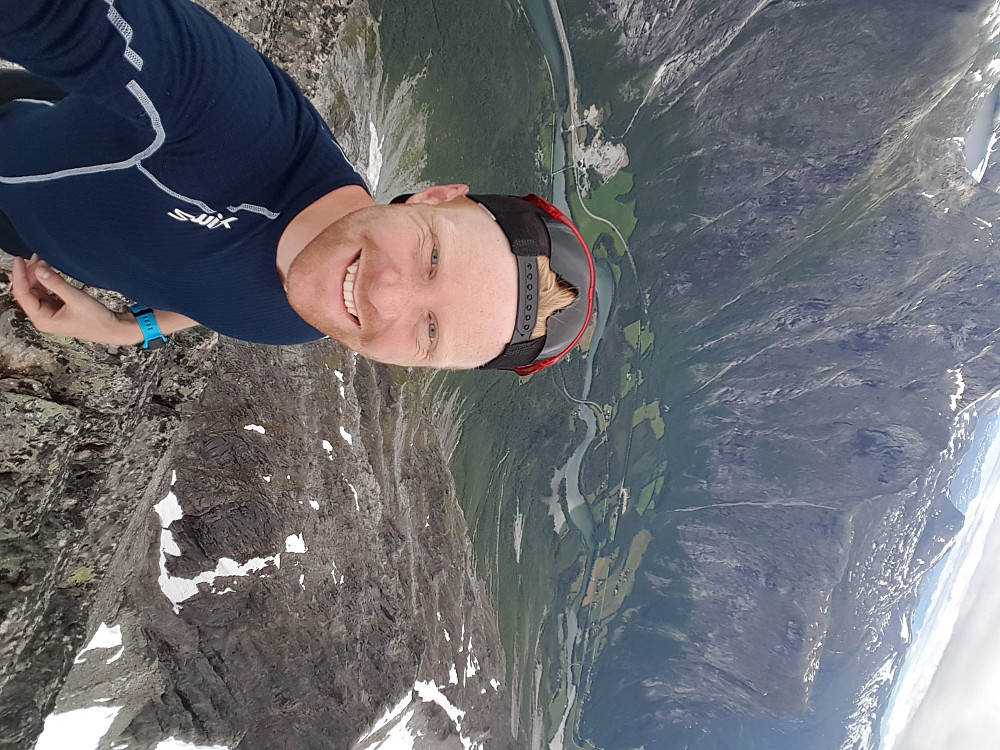 Selfie på Breitinden