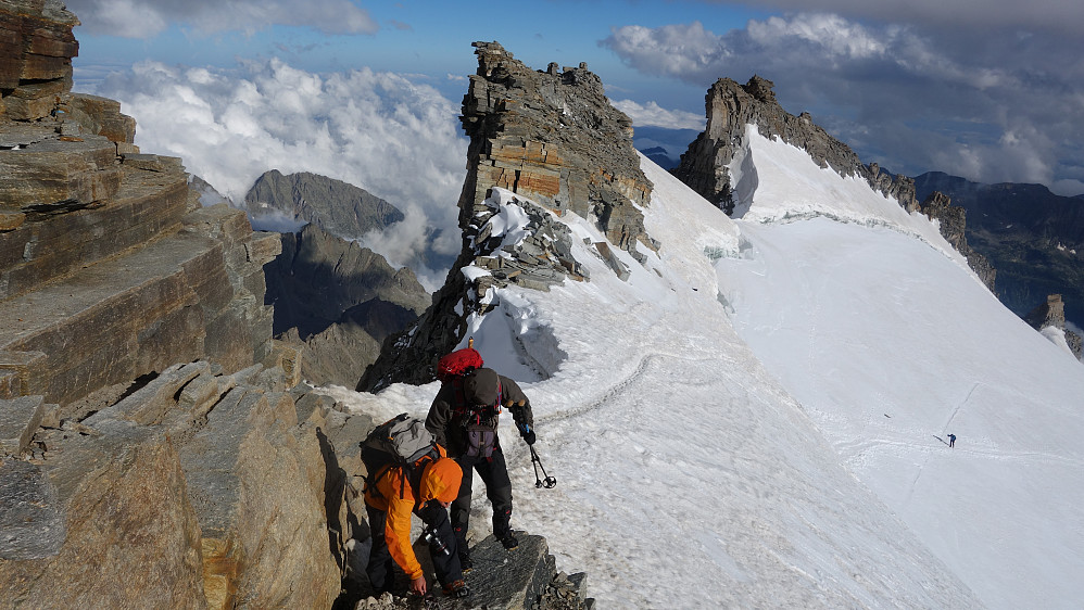 Kolåstind-lignament. Har alltid ment at Gran Paradiso har mye til felles, men Kolåstind er selvsagt vakrere i profil og på avstand.