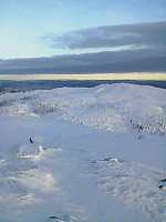 Selve fjellet Vikerfjell sett fra Svarttjernskollen.