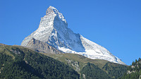 Europas flotteste fjell. Erling mener Matterhorn er finere enn Ama Dablam.