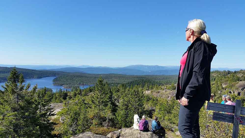 Skåråfjell. Skiens høyeste topp.