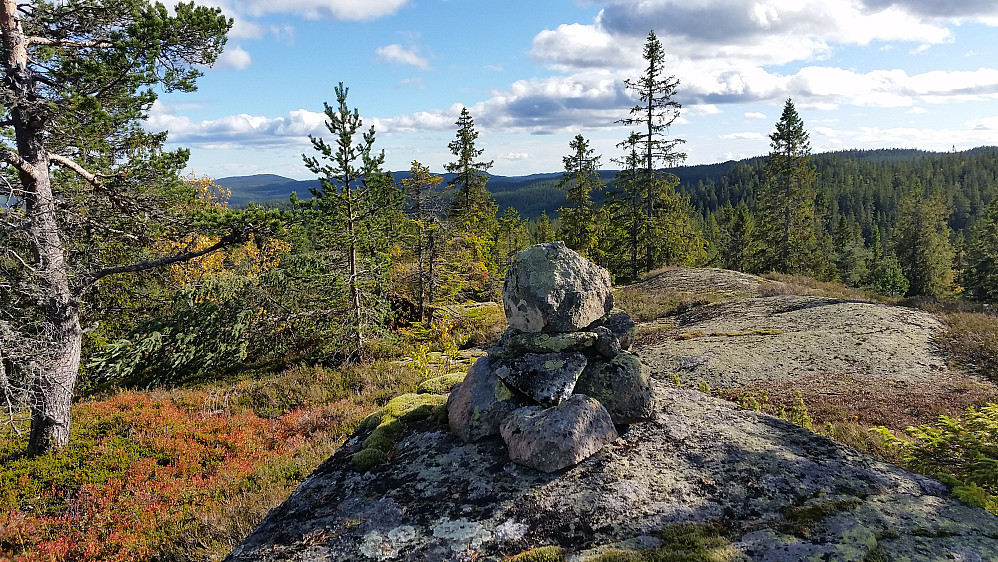 Øst for Nordre Bølene. Siljan` sin kommunetopp