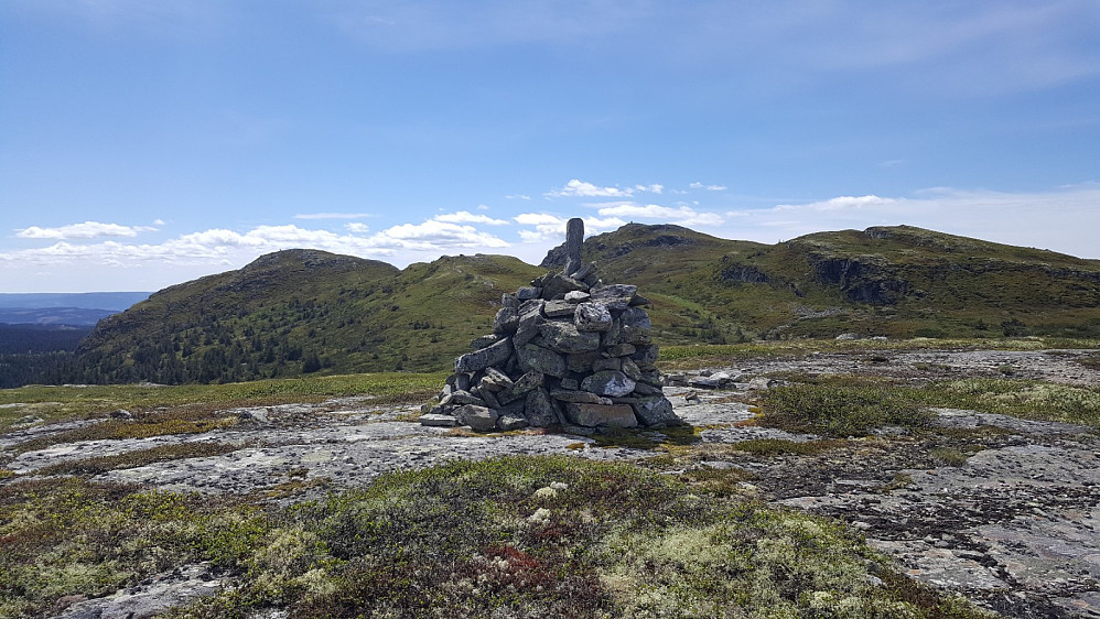 Toppen på Storfjellet 991 moh