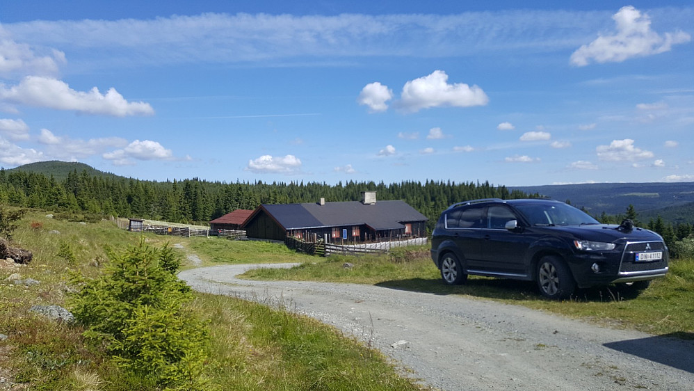 Parkerte ved Systugusetra
