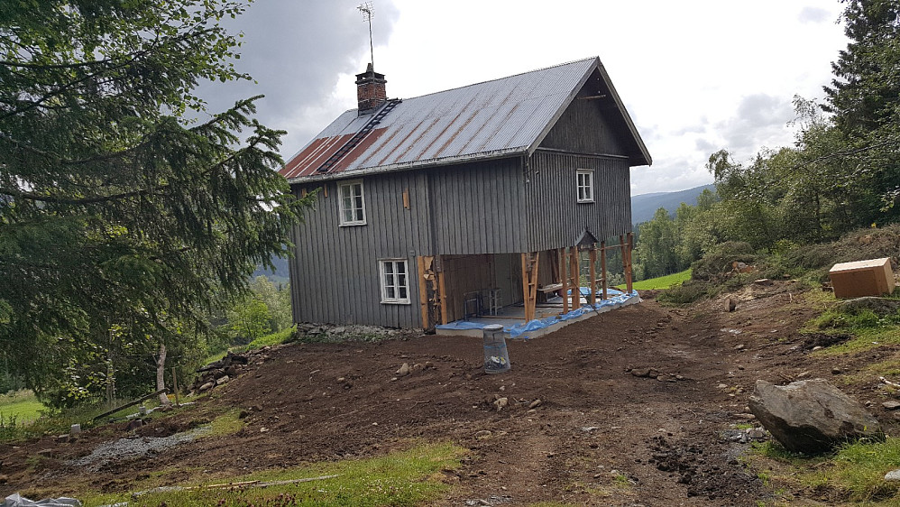 Restaurering i Hakkerudsvea