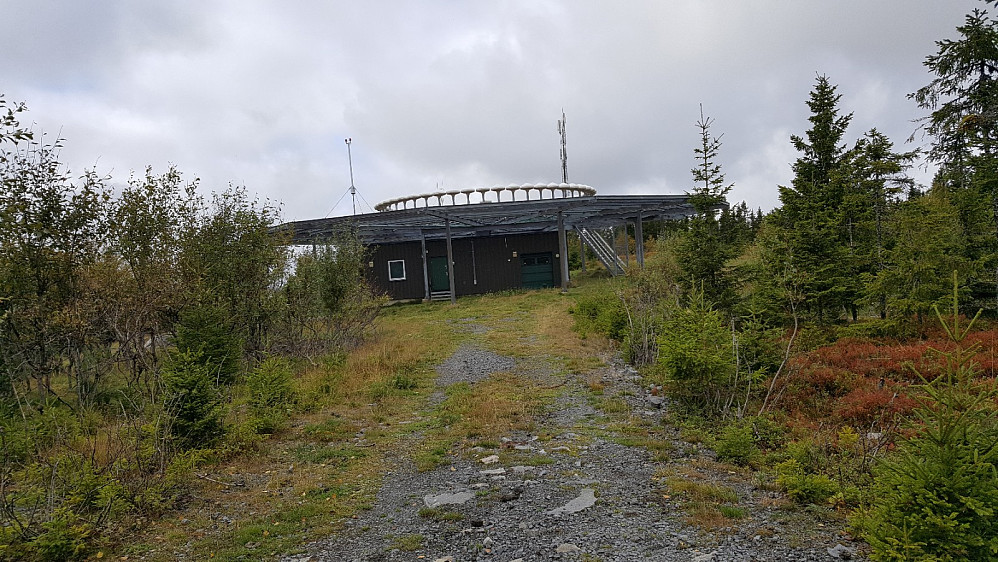 Flyradar-bygget, (UFO-bygget), på Botshaugkampen