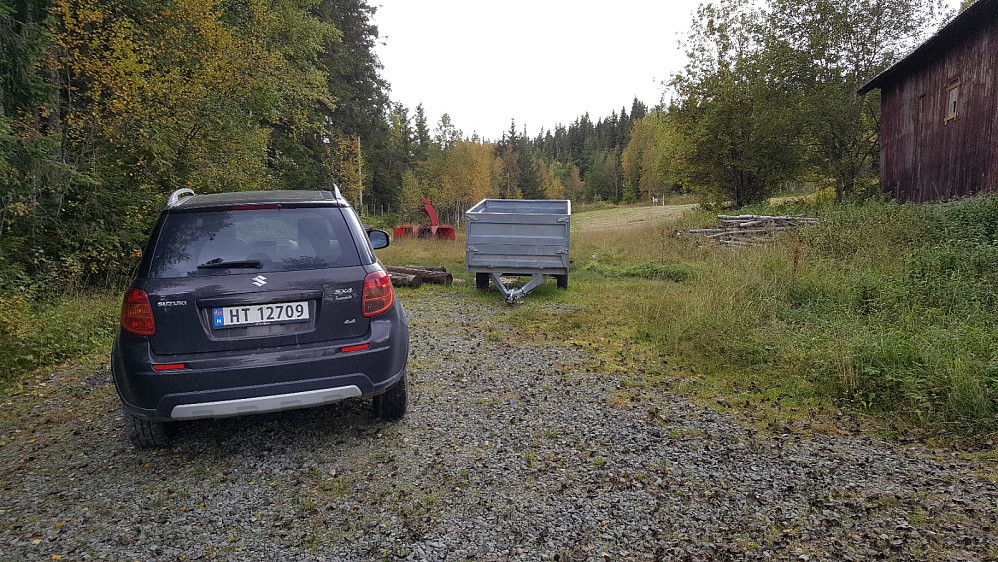Parkerte ved Rønningen