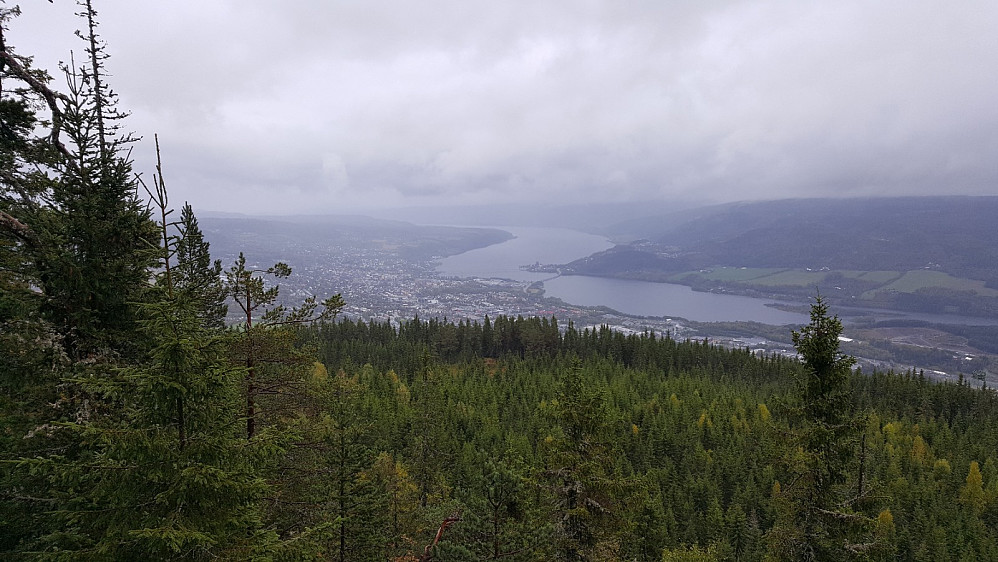 Lillehammer og Mjøsa