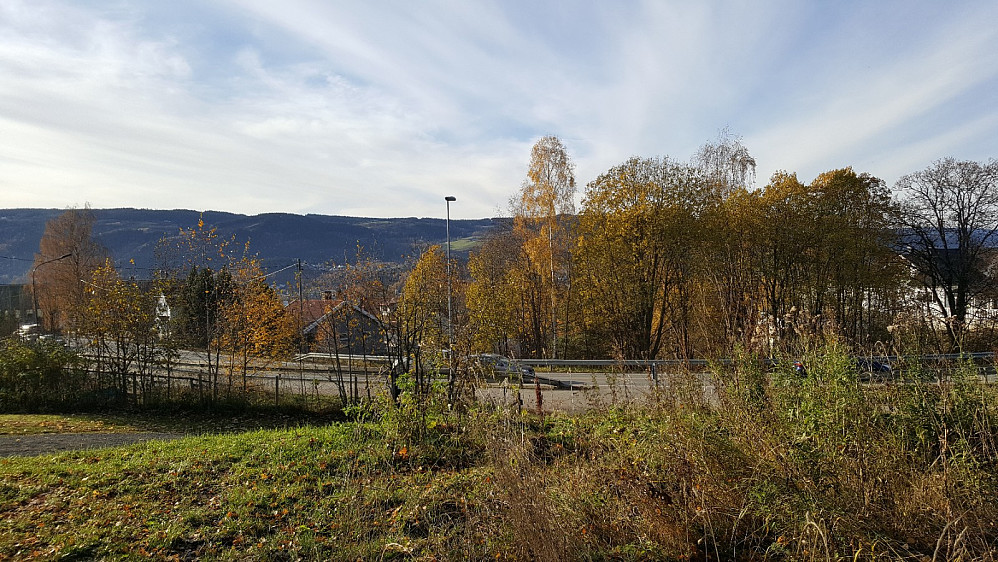 Fra Infotavla over Hamarveien