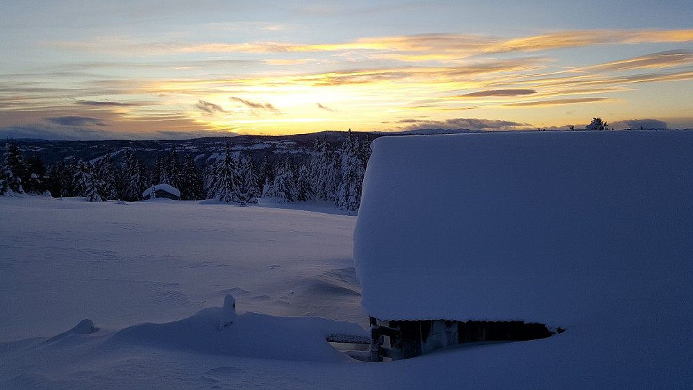 Rindåsen, utsikt vestover