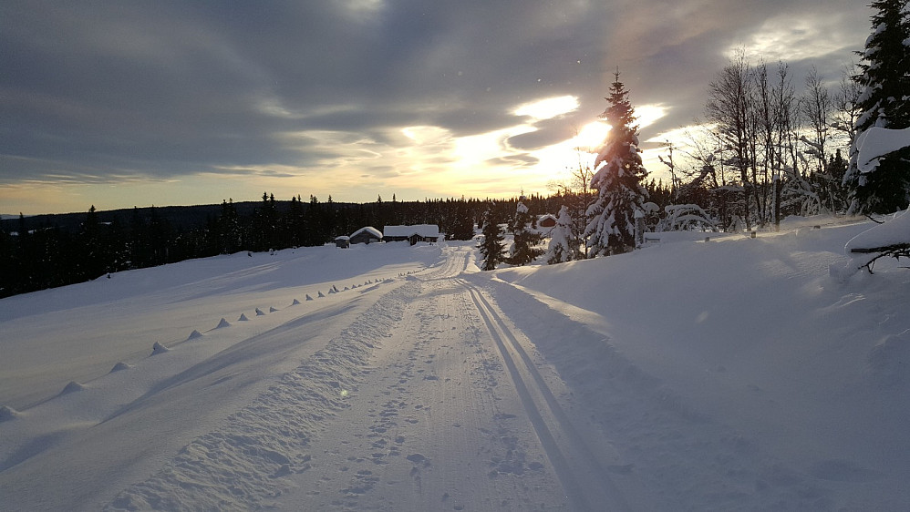På Kinna, mot Alfsberg seter