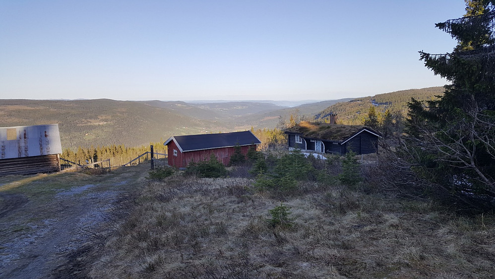 Liersetra med Mjøsa i det fjerne