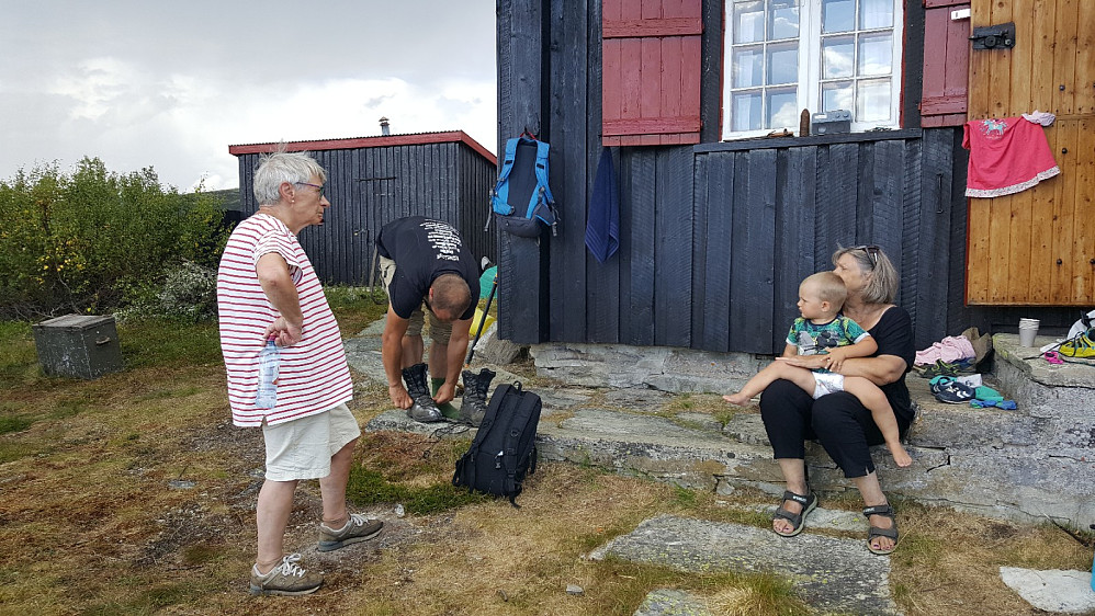 Ingrid, Jonn Harald, Knut Halvor og Lillema
