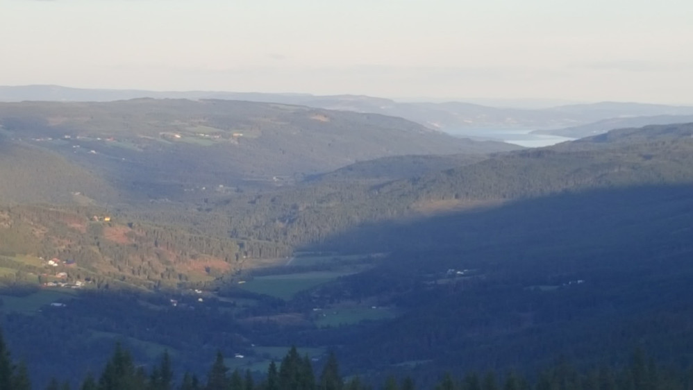 Utsikten fra Storsetra