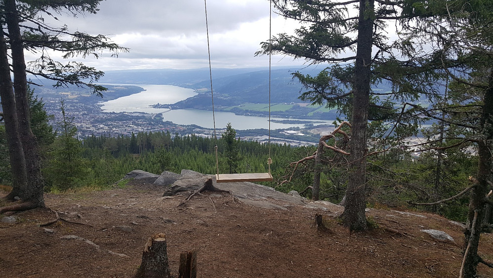 Lillehammer nyeste attraksjon, huska på Balbergkampen