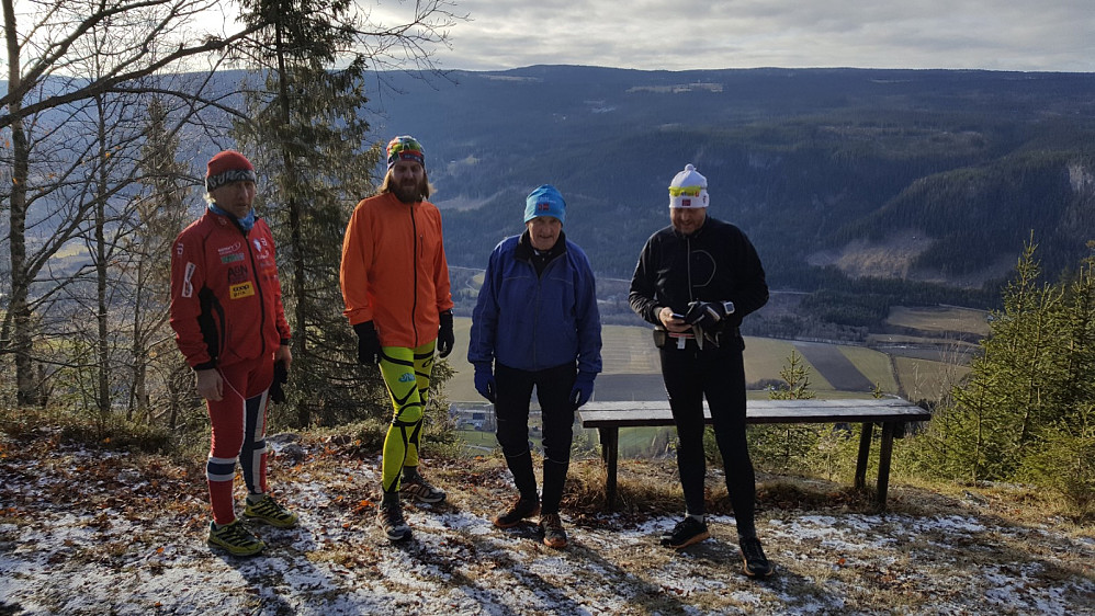 Ved Krakken, jeg, Ole Amund, Harald og Runar
