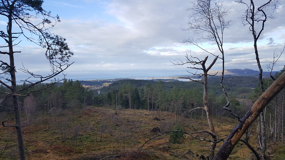 Utsikt fra Ospåsen