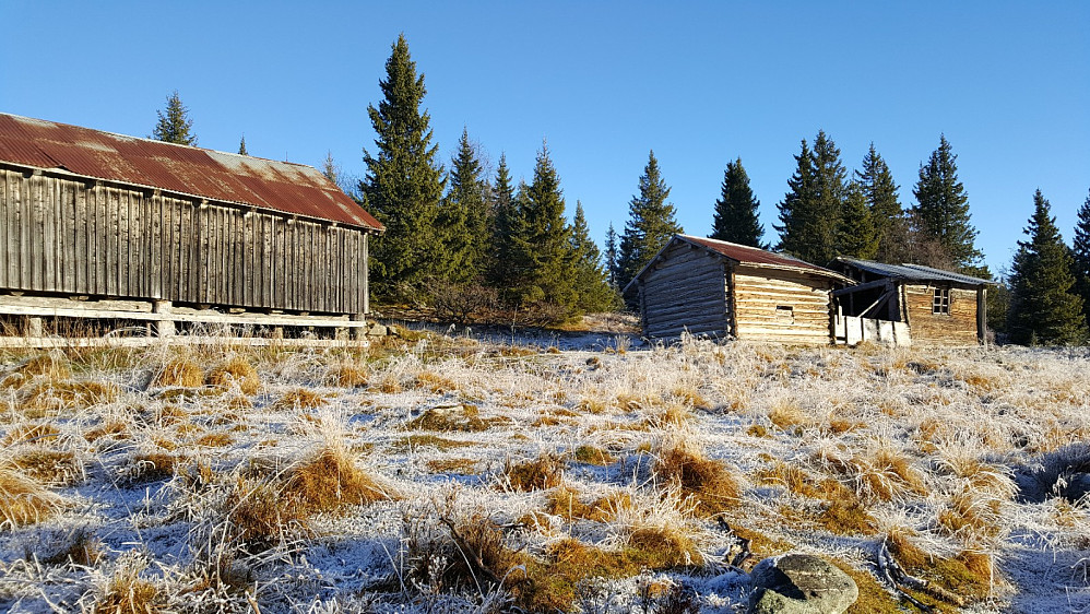 Kjørkjerudmosetra på Veslesetra, som opprinnelig var seter til Nordre Lien i Auggedal