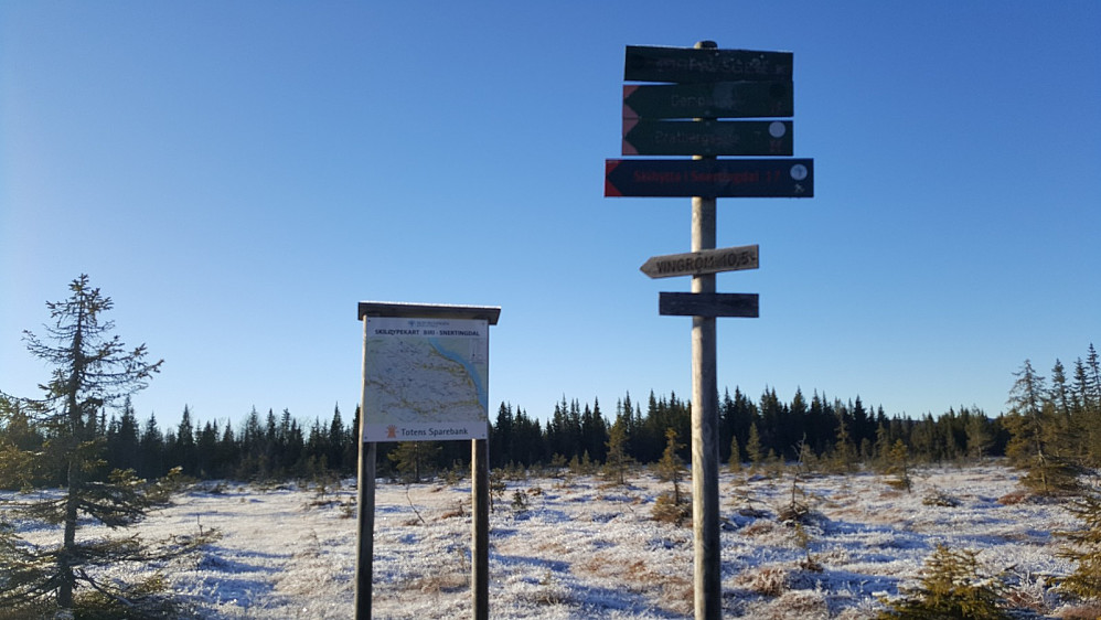 Parkerte på Fjellmyra