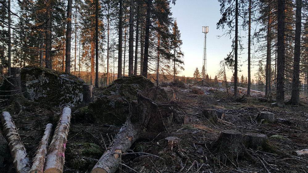 På toppen