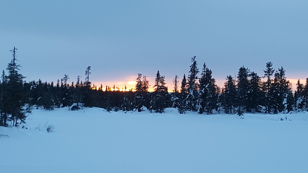 Flott lys på Gammelseterrunden