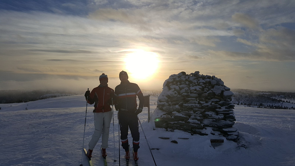 Kristine og Hans Thorvald på Hærfjellet
