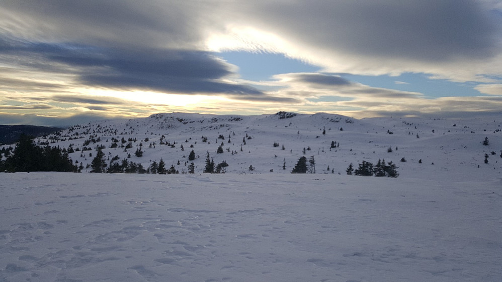 På Flugstadfjellet, mot Prestkjerringa