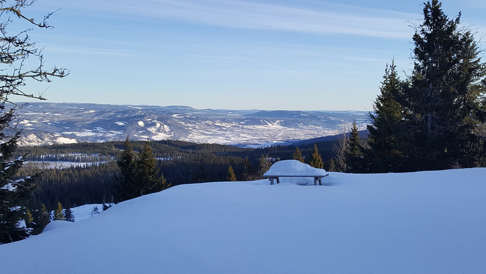 Kinna, utsikt mot Lillehammer