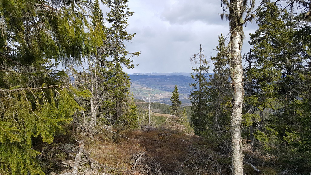 Vardkampen, utsikt mot Follebu og Hafjell