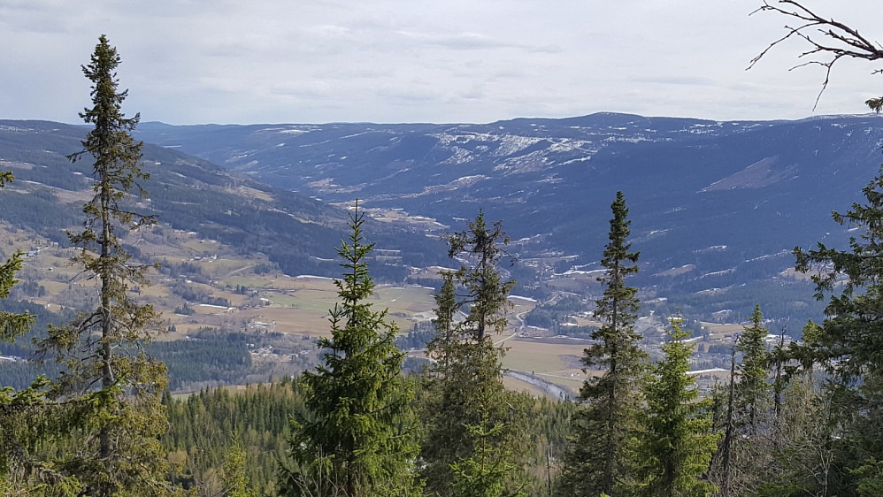 Vardkampen, mot Auggedalen