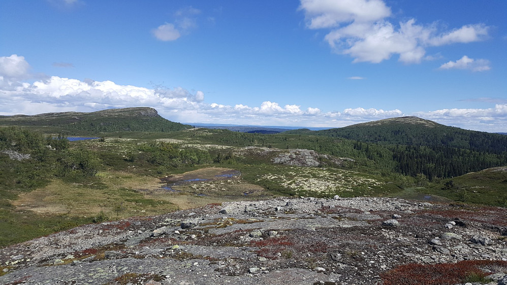 Sørligste Glupan, mot Dokkampen og Ormtjernskampen